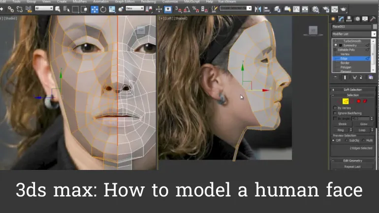 How to model a human face How to model a human face